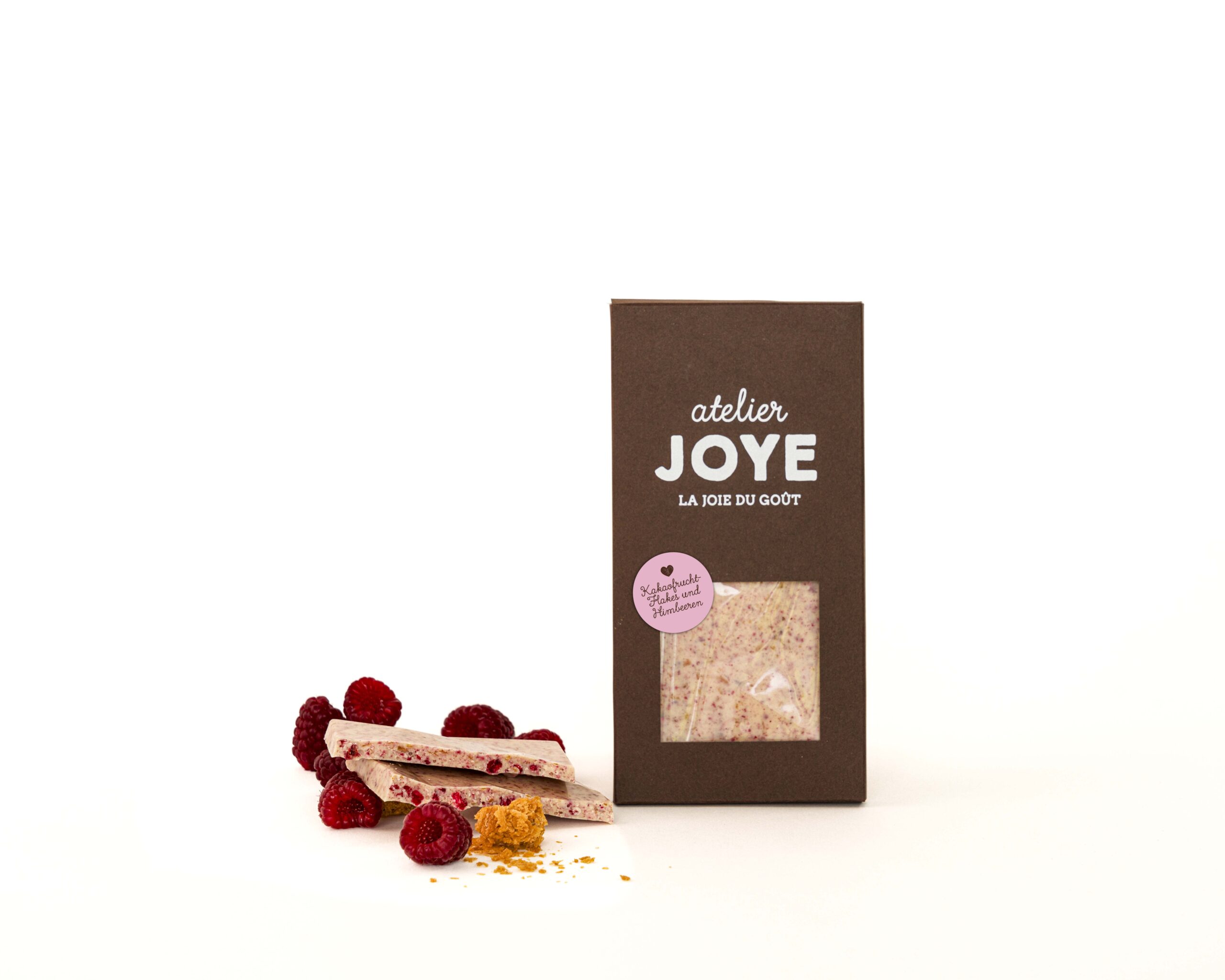 Tafel mit Himbeeren & KOA Flakes