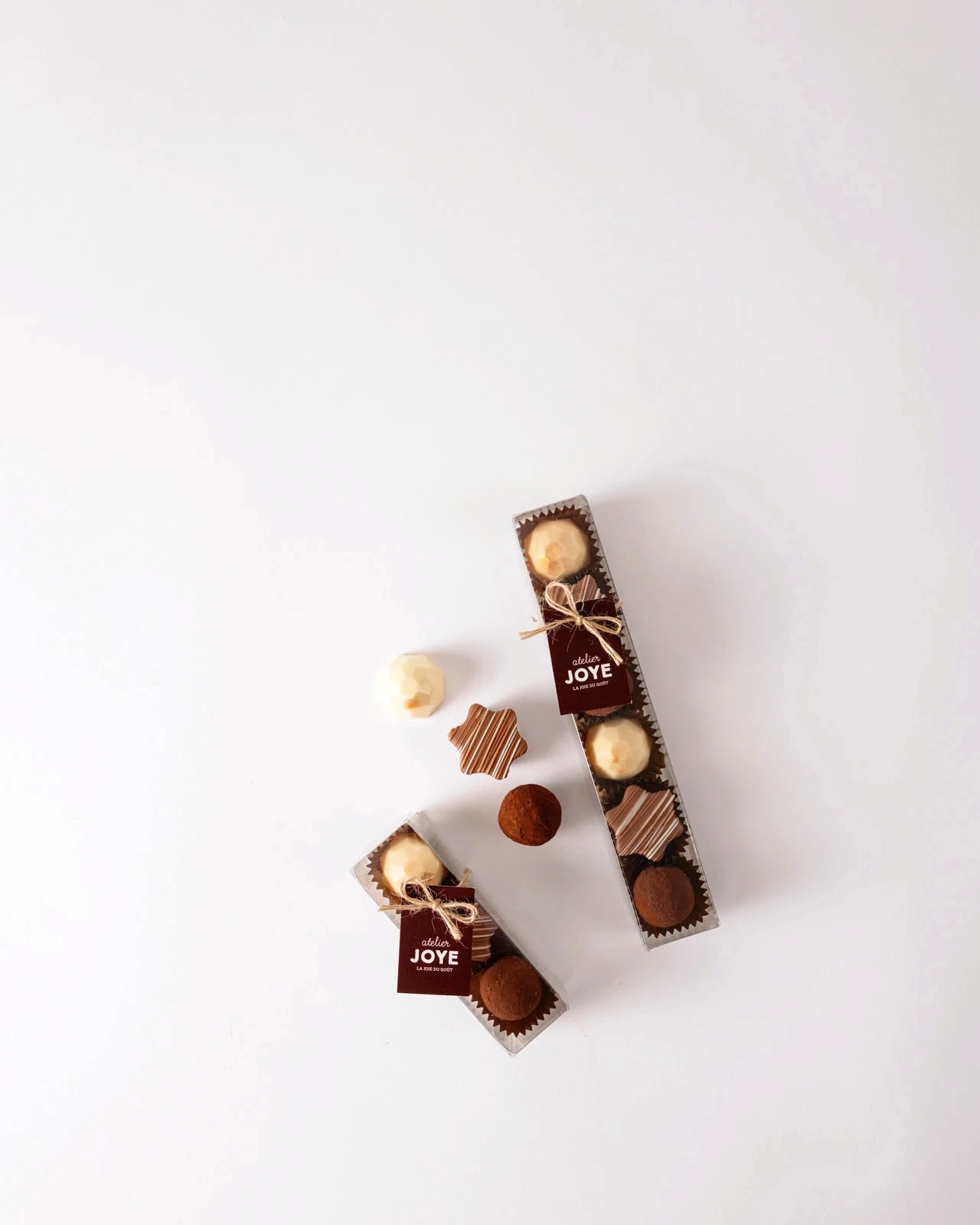 3er-Stange Weihnachtspralinen