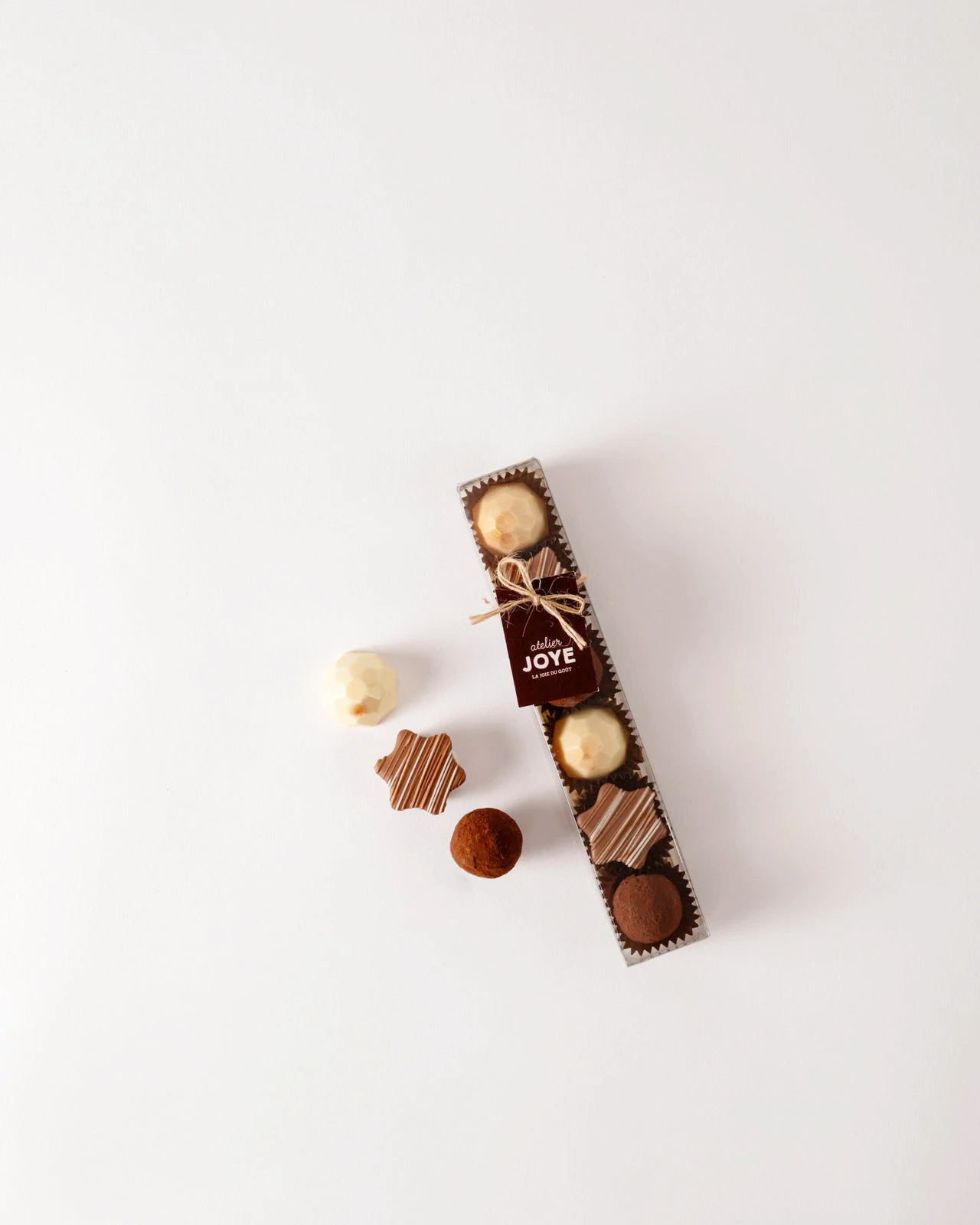 6er-Stange Weihnachtspralinen