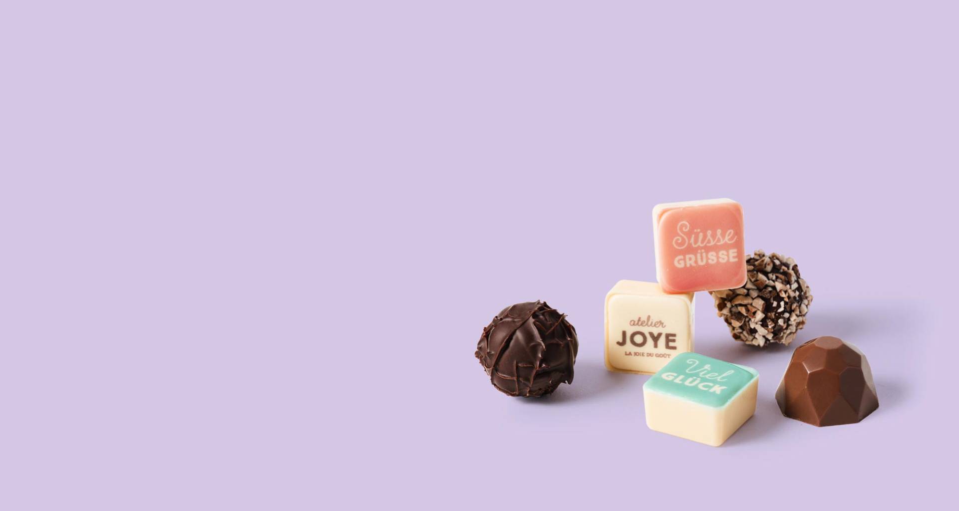 Lollipops aus Schokolade